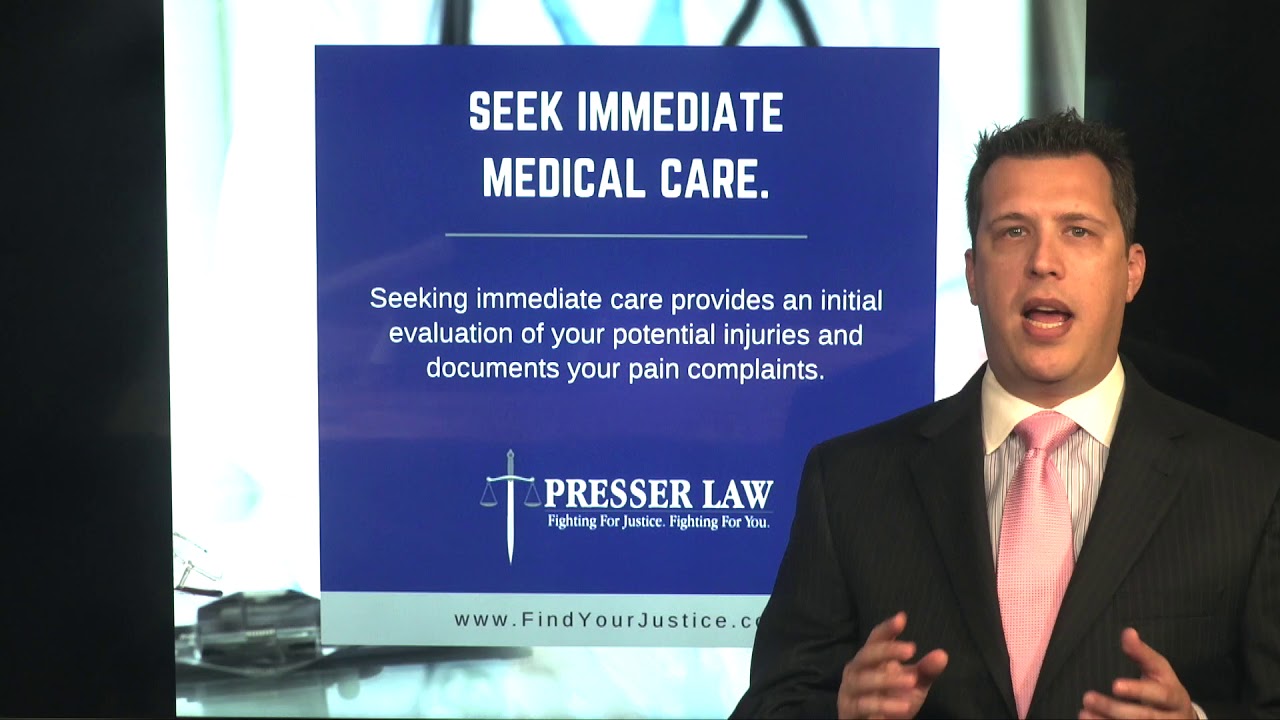 Benefits of Immediate Medical Care in Injury Cases Personal Injury Attorney