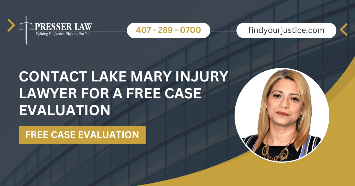 injury lawyer Lake Mary, FL - Presser Law, P.A.