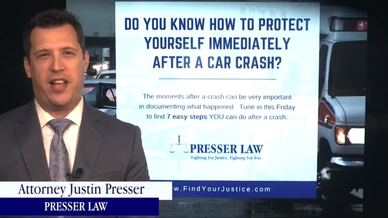 7 Easy Steps to Protect Yourself After a Car Accident | Personal Injury Attorney in Orlando